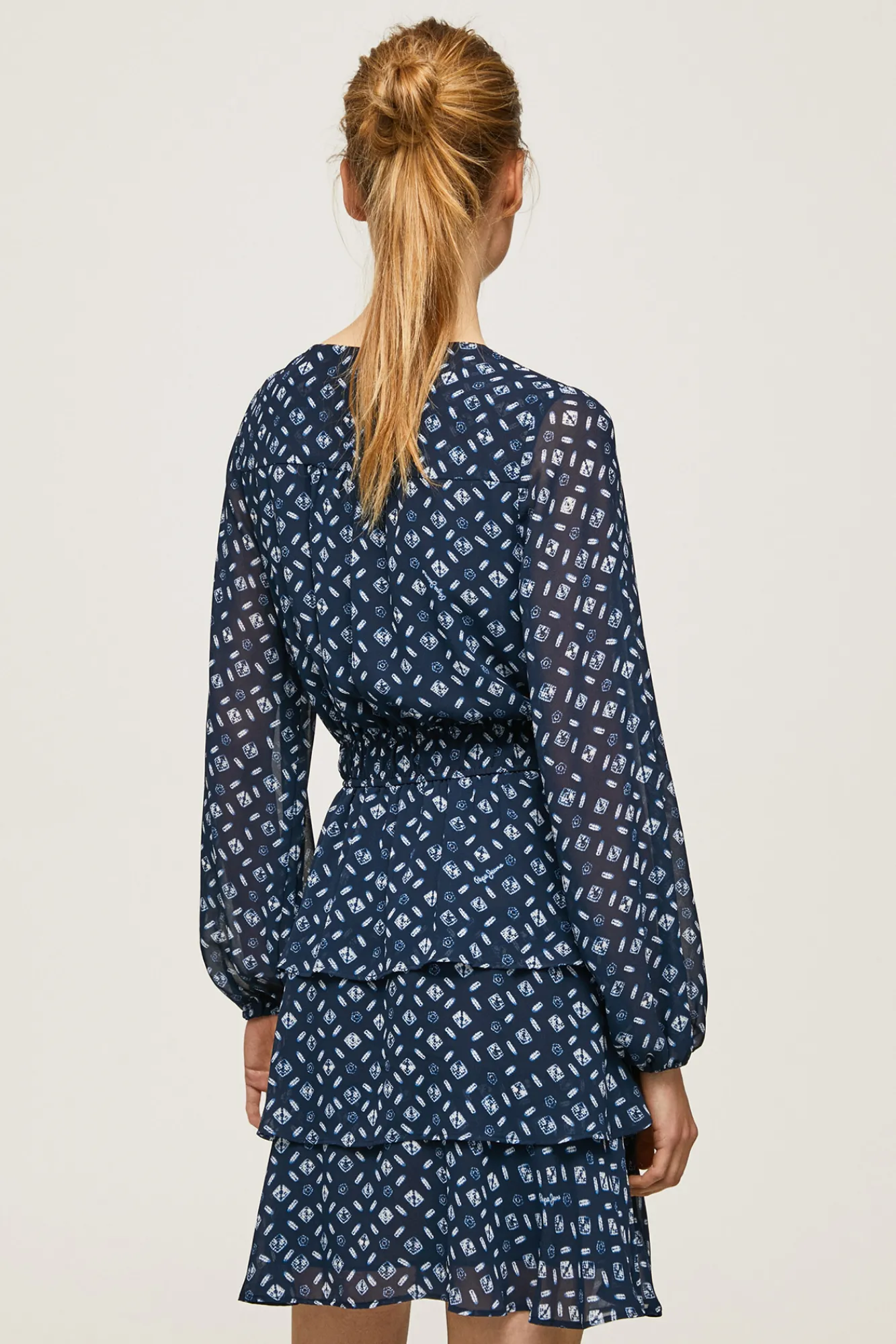Pepe Jeans Vestido Corto Con Manga Larga. Multicolor Discount