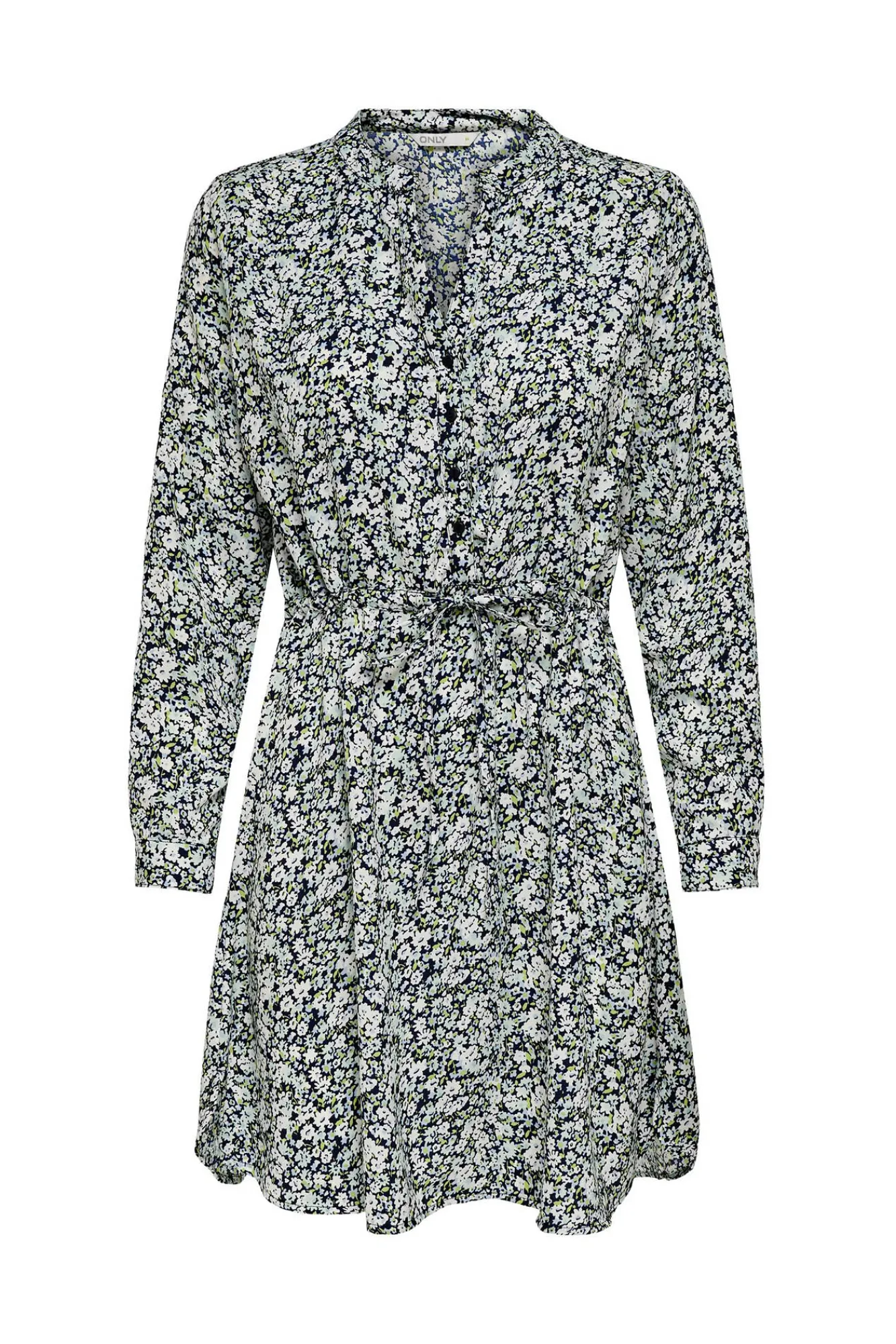Only Vestido Corto De Corte Tunica Negro Sale