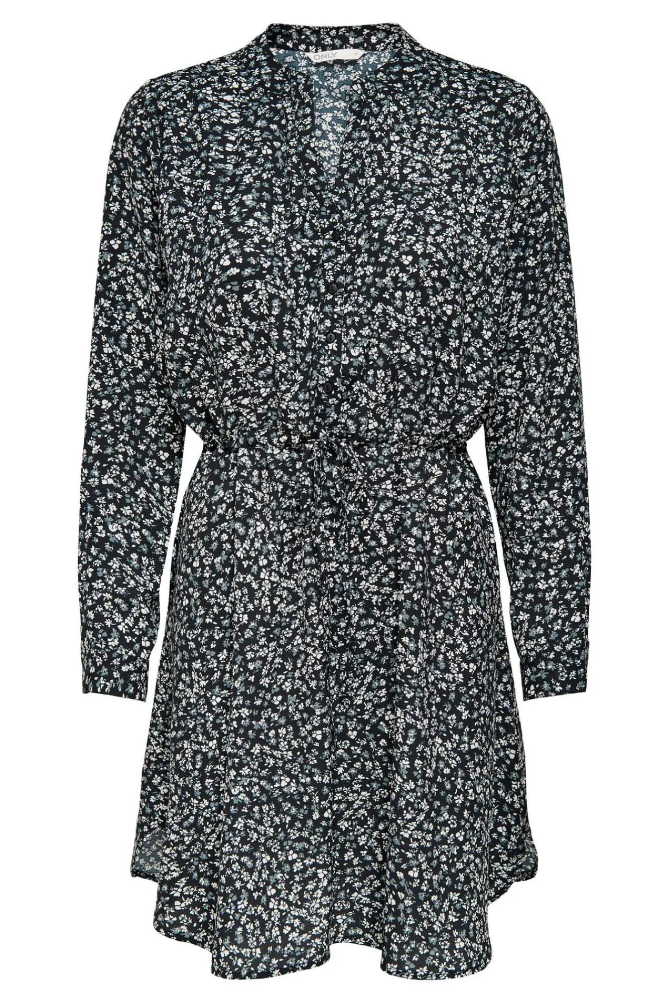 Only Vestido Corto De Corte Tunica Negro New