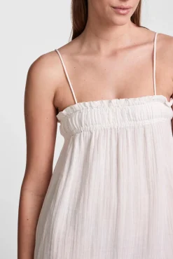 Pieces Vestido Corto De Mujer Blanco Best