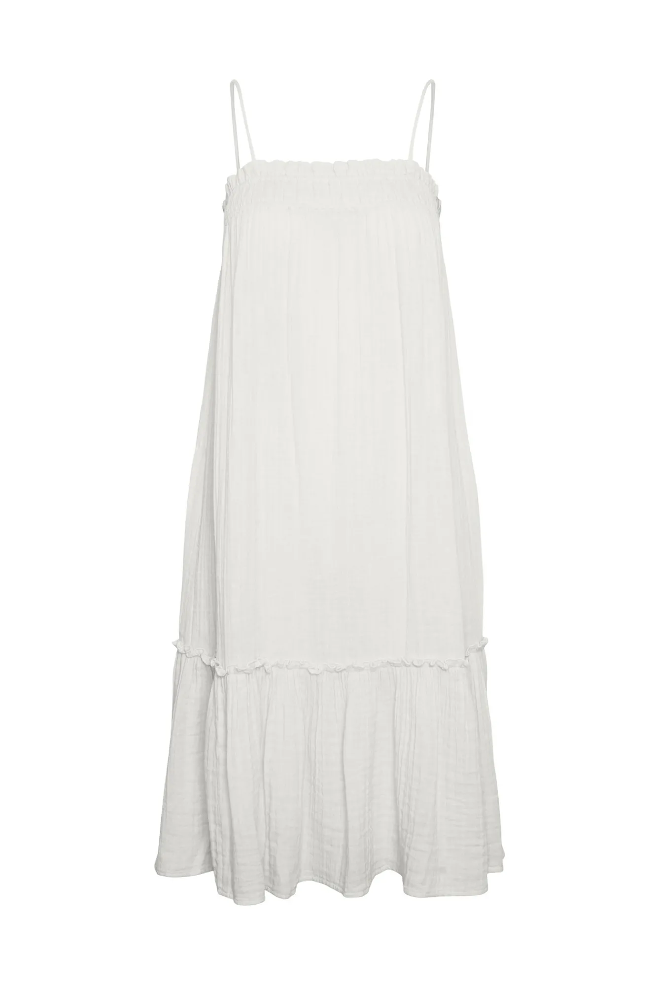 Pieces Vestido Corto De Mujer Blanco Best