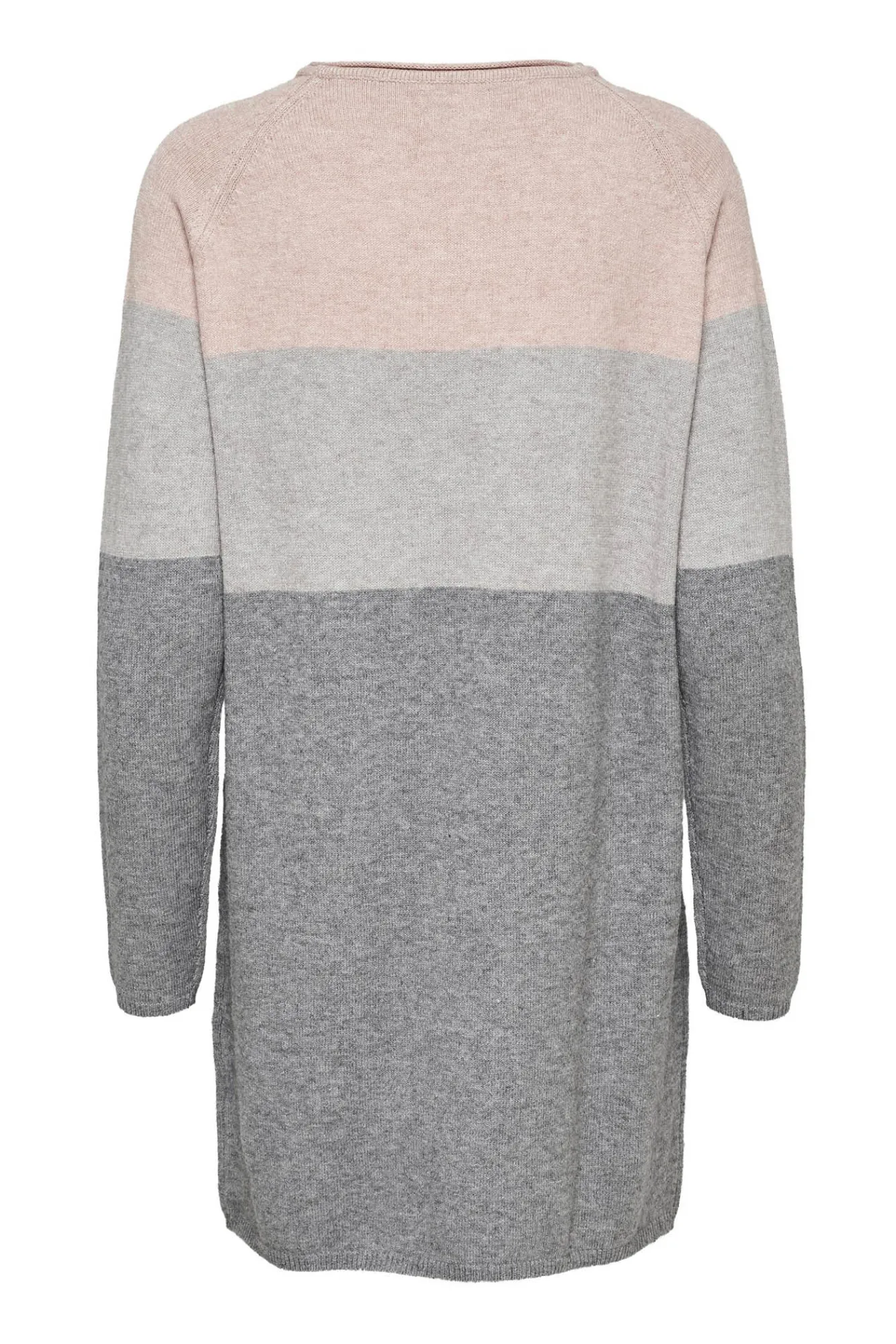 Only Vestido Corto De Punto Rosa Discount