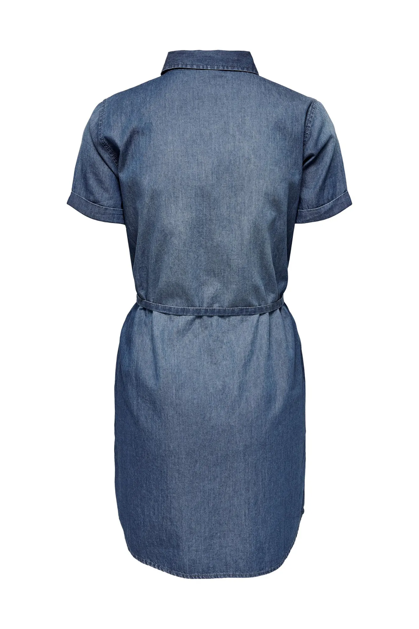 JDY Vestido Corto Denim Azul Medio Clearance