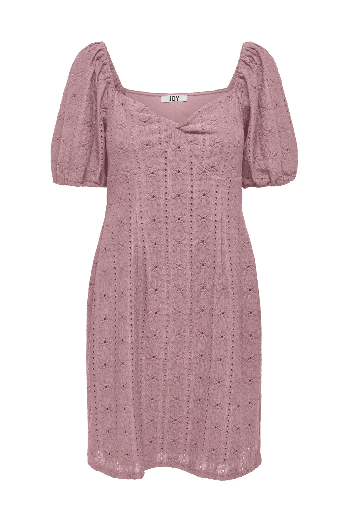 JDY Vestido Corto Detalles Calados Morado Sale