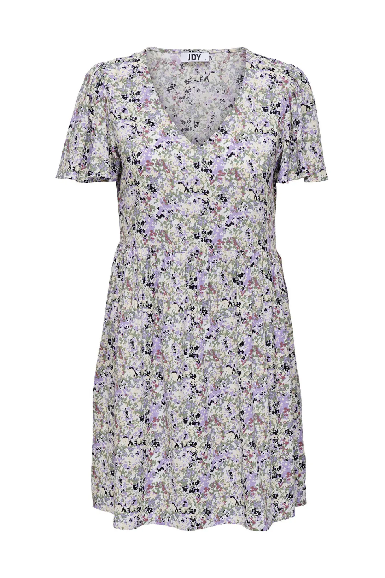 JDY Vestido Corto Estampado Blanco Sale