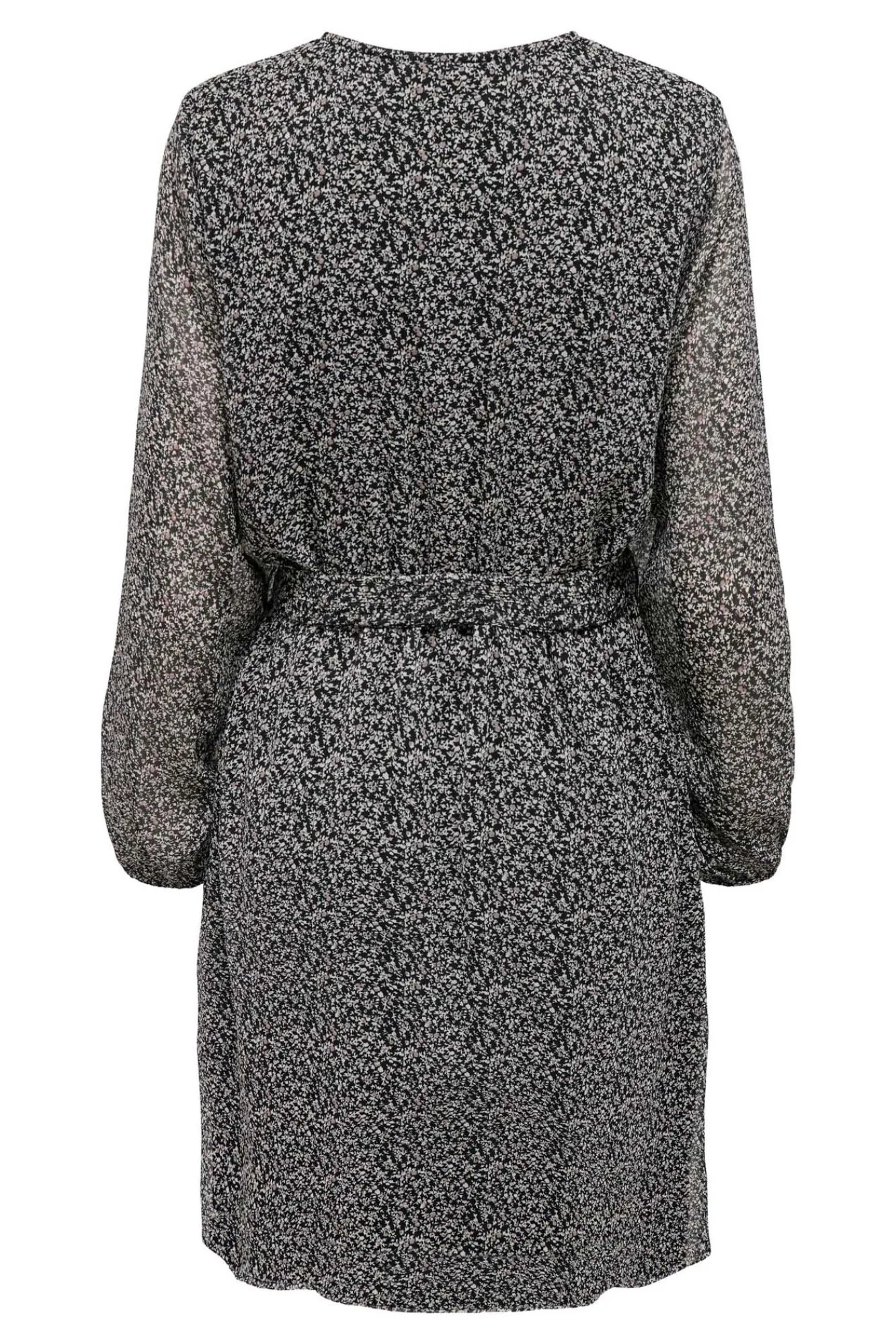Only Vestido Corto Lazo Negro Clearance