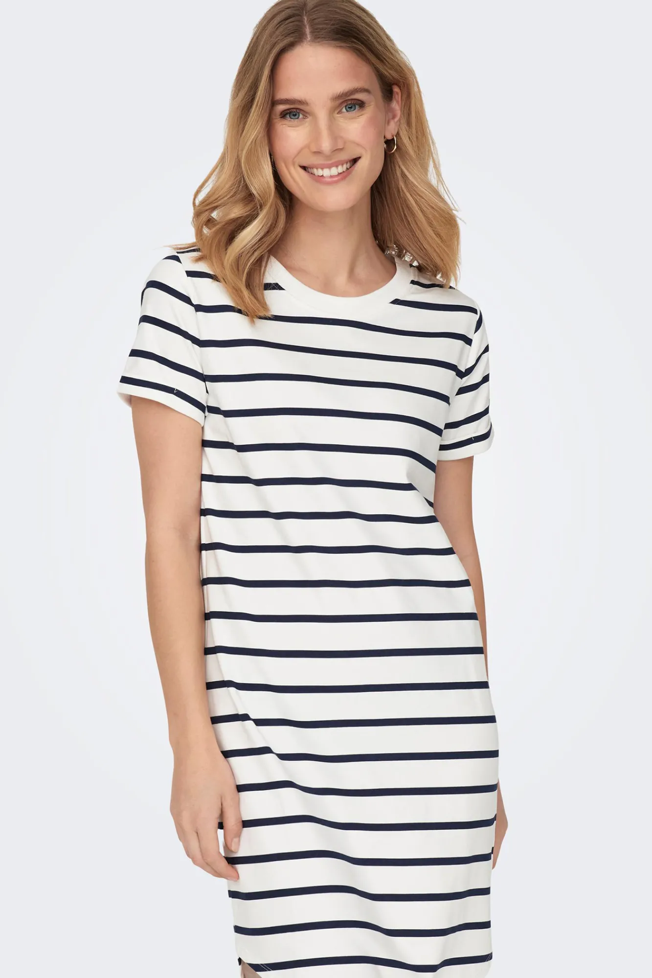 JDY Vestido Corto Manga Corta Blanco Outlet