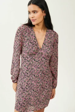 Pimkie Vestido Corto Y Vaporoso Negro