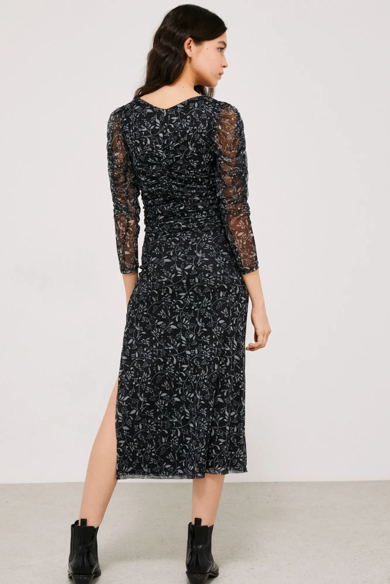 High Spirits Vestido Date Night Blanco Online