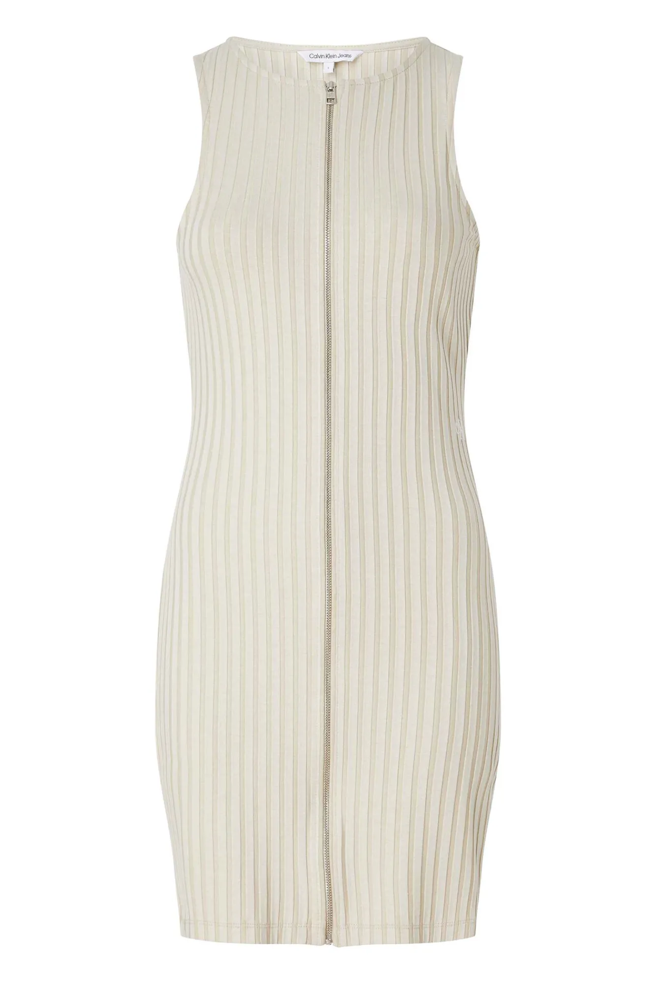 Calvin Klein Vestido De Canale Marron Discount