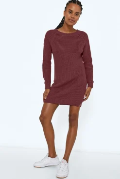Noisy May Vestido De Punto Morado Hot