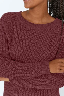 Noisy May Vestido De Punto Morado Hot