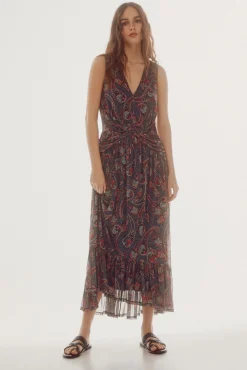 Slowlove Vestido De Tul Estampado Multicolor Best