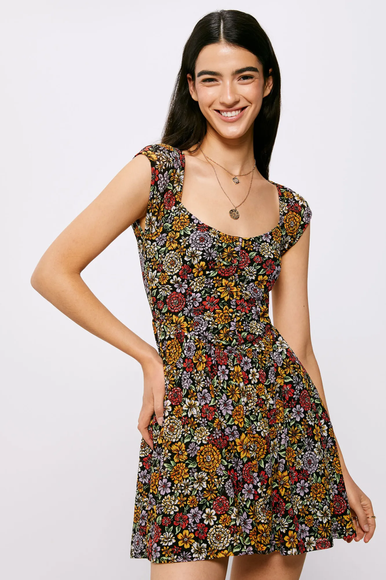 High Spirits Vestido Doris Negro Hot