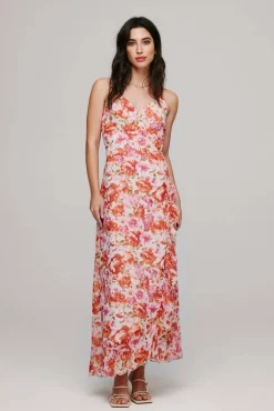 Vila Vestido Envolvente De Tirantes Gris Hot