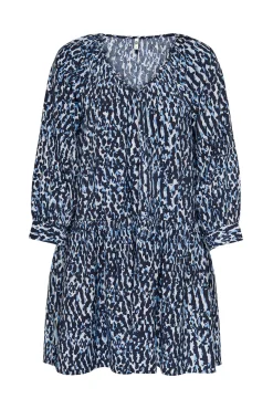 JDY Vestido Estampado Corto Azul Claro Sale