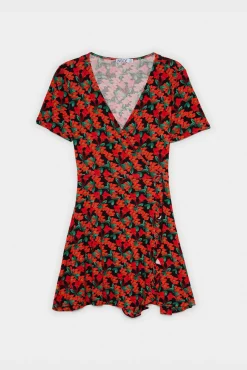 Inside Vestido Estampado Floral Beige Online