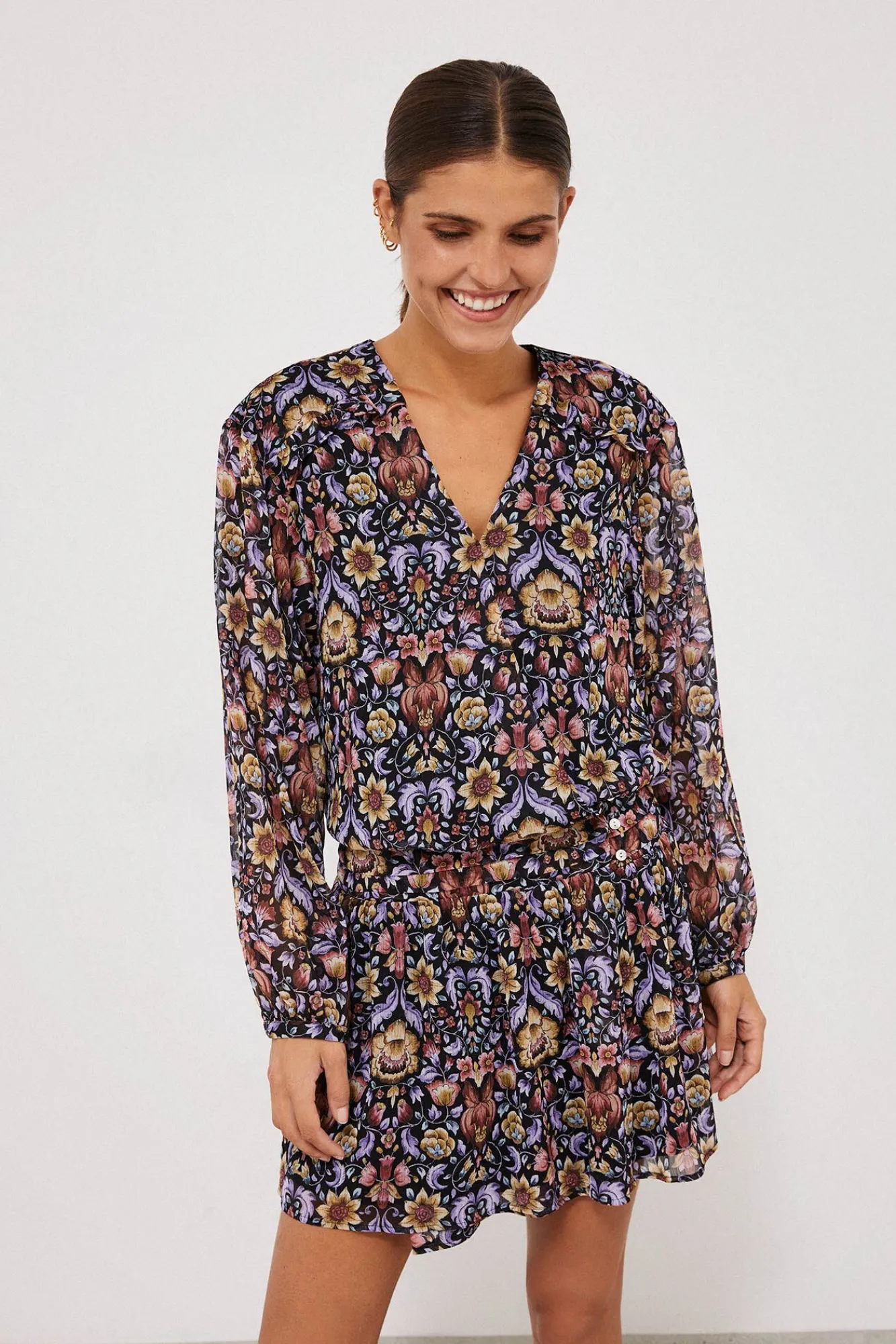 High Spirits Vestido Fireflies Negro New