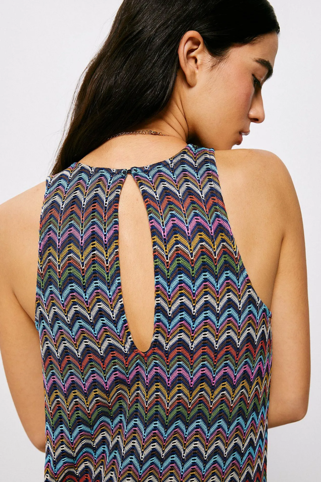 High Spirits Vestido Gaia Navy New