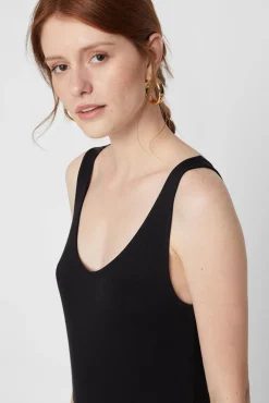 Pieces Vestido Largo De Mujer. Negro Outlet