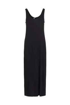 Pieces Vestido Largo De Mujer. Negro Outlet
