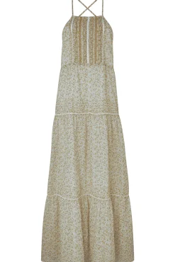 Pepe Jeans Vestido Largo Estampado. Multicolor Clearance