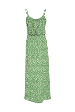 Only Vestido Largo Estampado Tirantes Verde Outlet