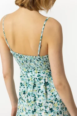 Tiffosi Vestido Largo Granada Azul Hot
