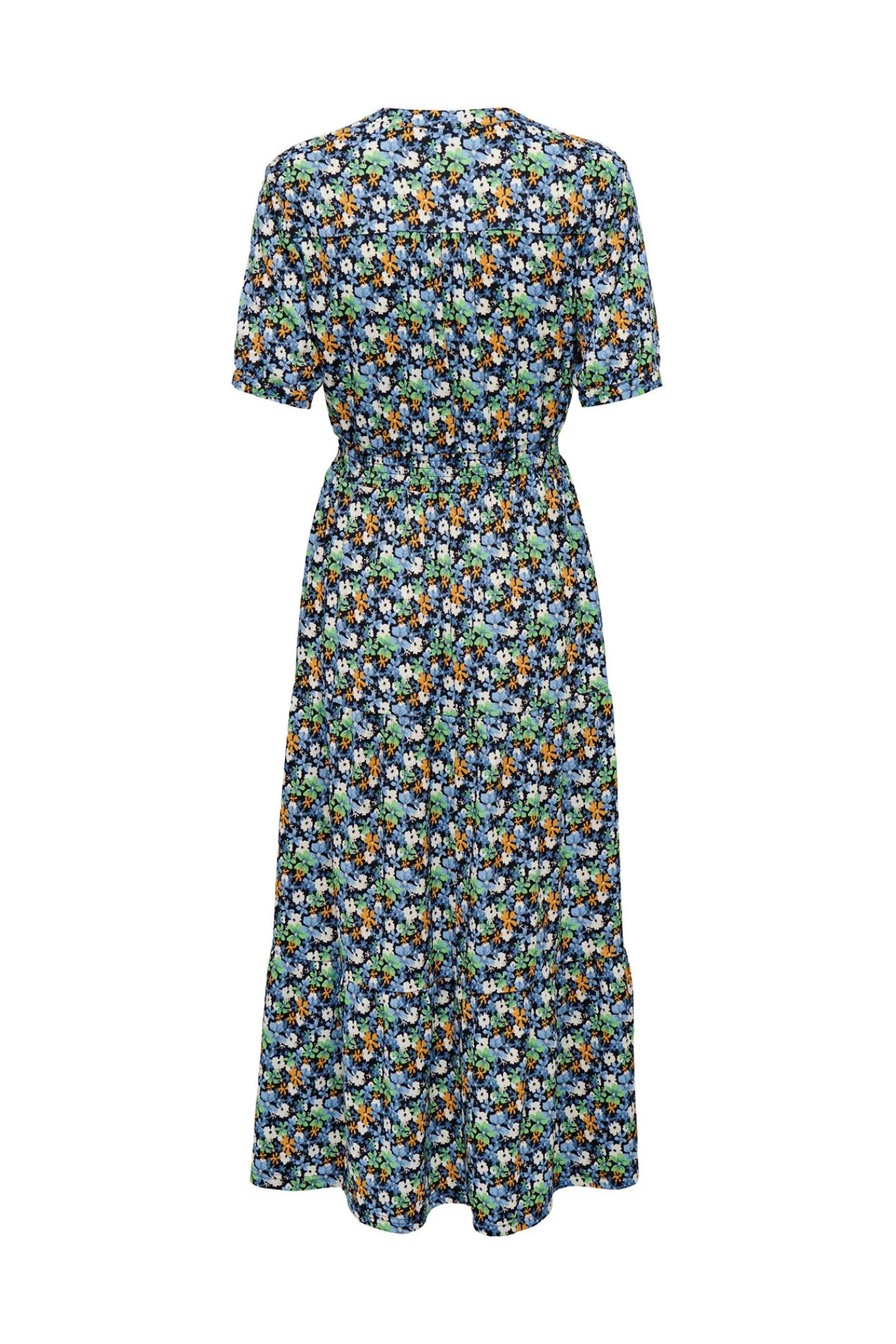 JDY Vestido Largo Manga Corta Negro Sale