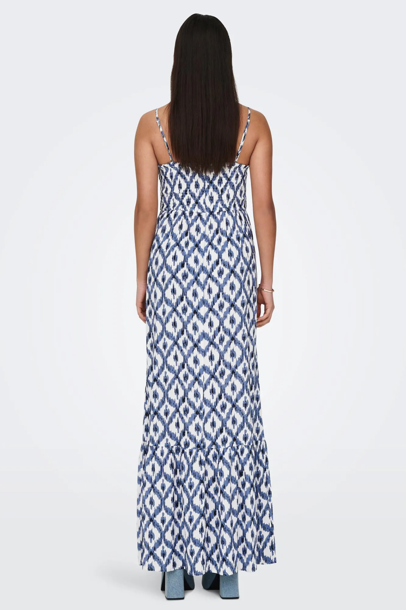 JDY Vestido Largo Sin Mangas Blanco Outlet