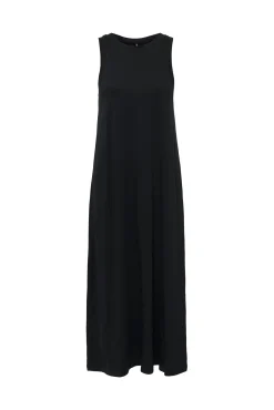 Only Vestido Largo Sin Mangas Negro