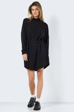 Noisy May Vestido Manga Larga Negro New