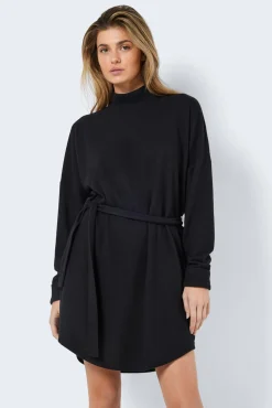 Noisy May Vestido Manga Larga Negro New