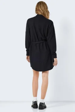 Noisy May Vestido Manga Larga Negro New