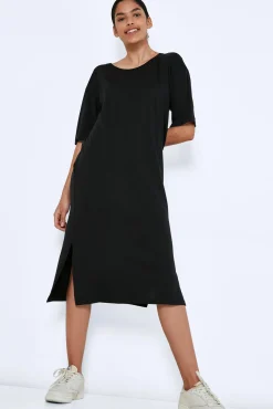Noisy May Vestido Midi Estampado Fondo Blanco Sale