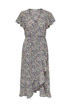 JDY Vestido Midi Negro Best