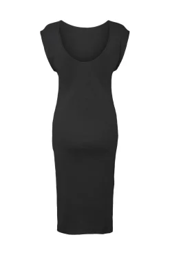 Noisy May Vestido Midi Negro New