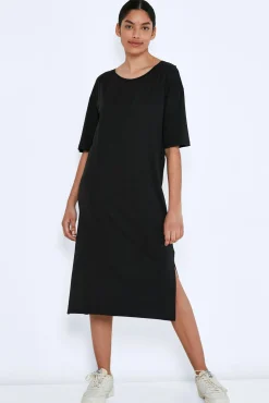 Noisy May Vestido Midi Negro Outlet