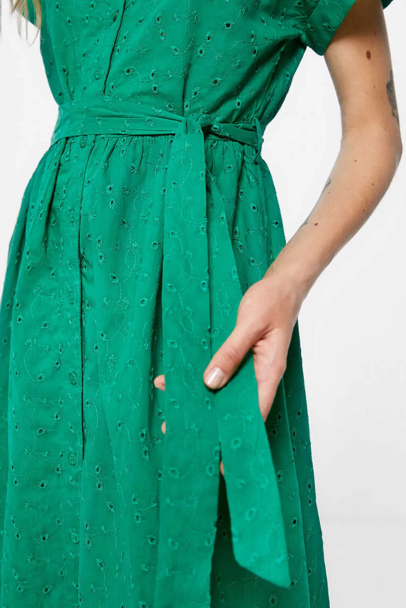 * Vestido Midi Camisero Shiffly Botella Discount