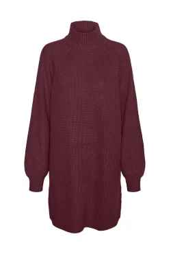 Noisy May Vestido Midi De Punto Morado Discount