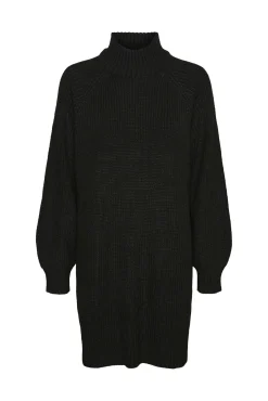 Noisy May Vestido Midi De Punto Negro Best