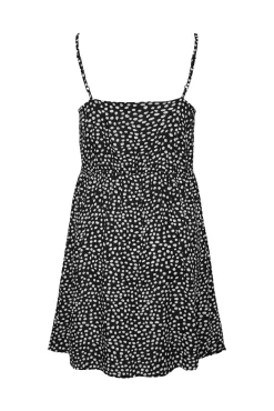 Pieces Vestido Midi De Tirantes. Negro Online