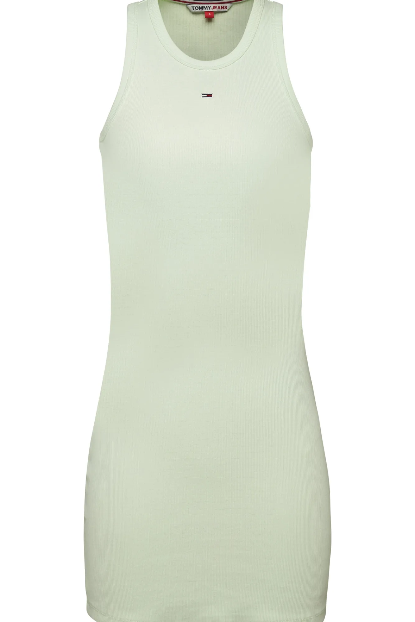 Tommy Jeans Vestido Mini Ajustado . Verde Online