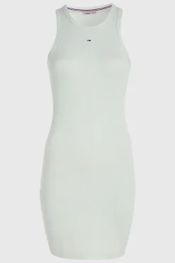 Tommy Jeans Vestido Mini Ajustado . Verde Online