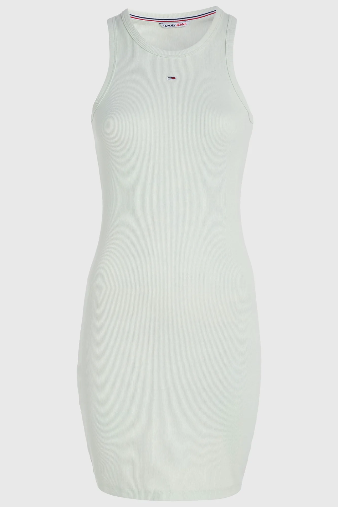 Tommy Jeans Vestido Mini Ajustado . Verde Online