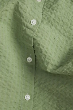 Jack & Jones Vestido Mini Camisero Cut Out Verde Sale