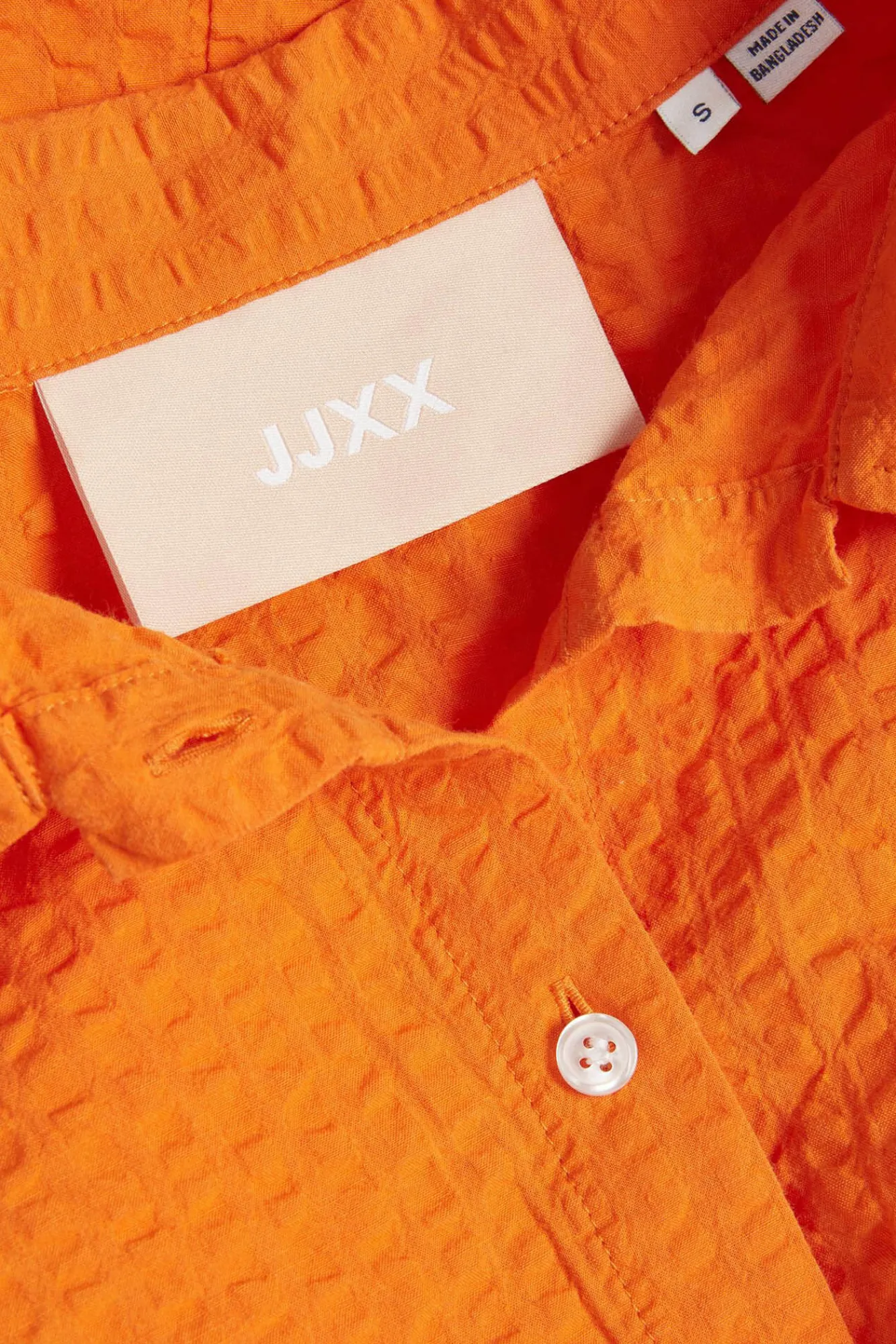 Jack & Jones Vestido Mini Camisero Cut Out Naranja Outlet