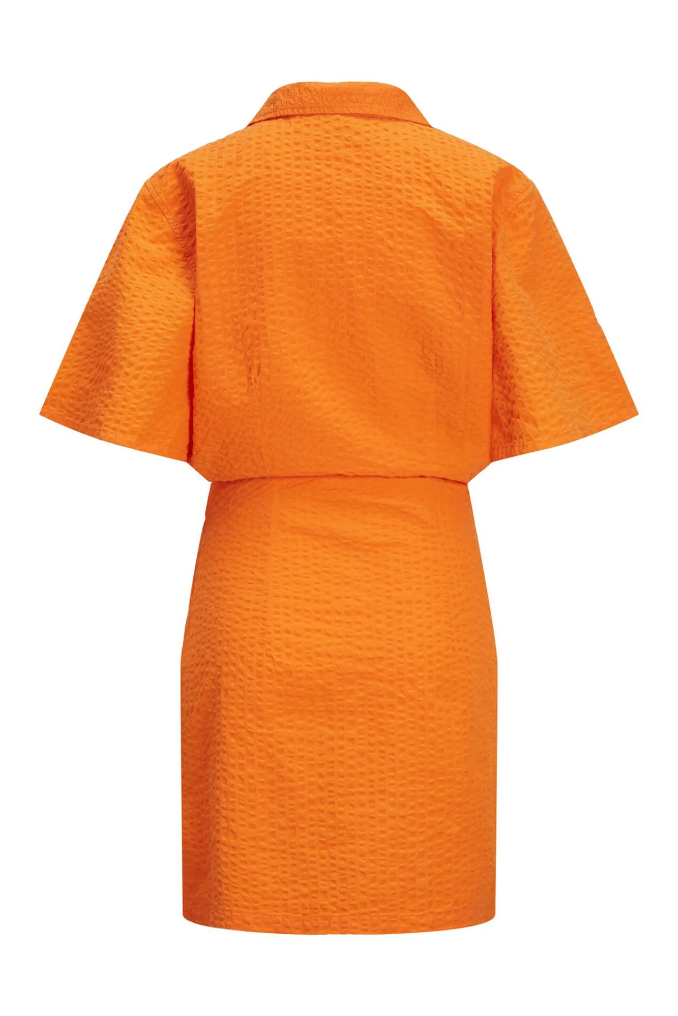 Jack & Jones Vestido Mini Camisero Cut Out Naranja Outlet