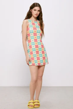 High Spirits Vestido Planet Marron