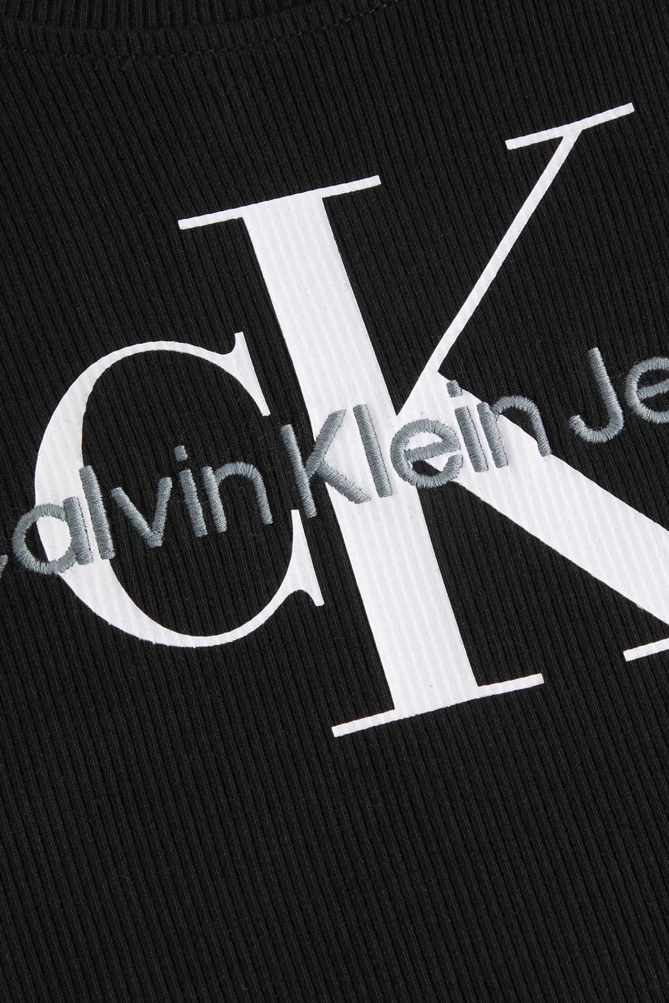 Calvin Klein Vestido Punto Milano Negro Hot